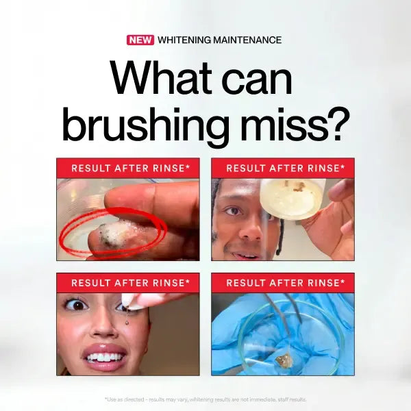 Hismile iD Stain Whitening Mouthwash for White Teeth, Freshens Breath with Essential Oils 237ml