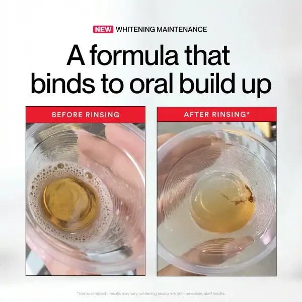 Hismile iD Stain Whitening Mouthwash for White Teeth, Freshens Breath with Essential Oils 237ml